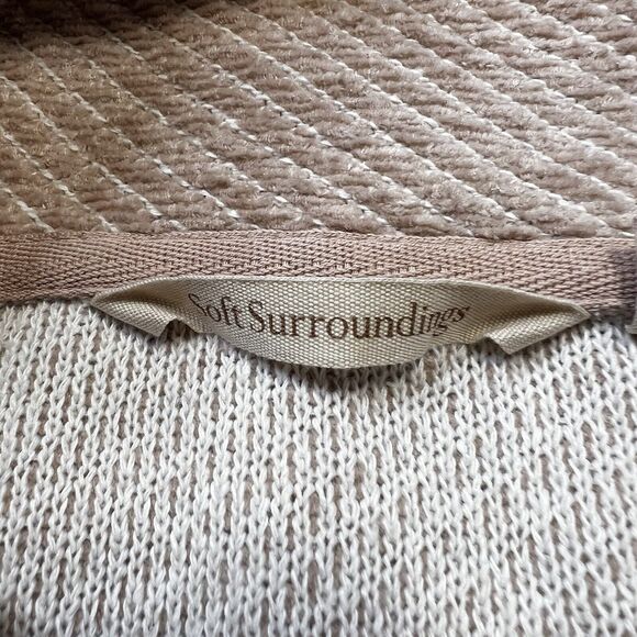 Soft Surroundings Puma Soft Pullover Roll-Neck Casual Tunic Top Pink Sz Small P - Picture 10 of 11